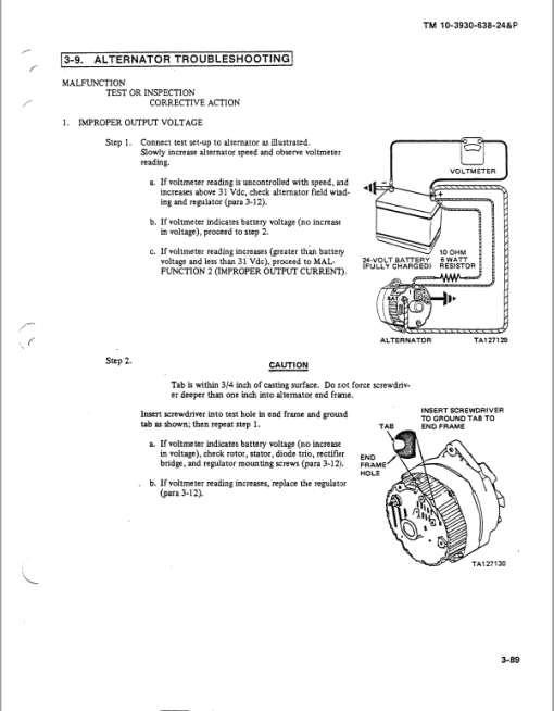 Case M4K Forklift Service Manual - Image 4