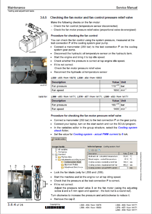 Liebherr L550, L556, L566, L576, L580 2plus2 Wheel Loader Service Manual - Image 3