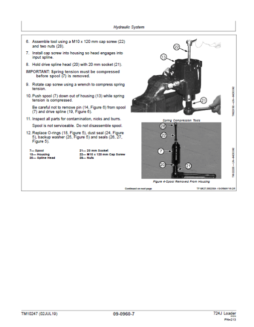 John Deere 724J Loader Repair Technical Manual (S.N. after 611219 -) - Image 4