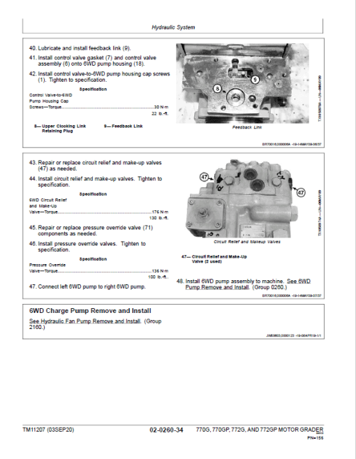 John Deere 770G, 770GP, 772G, 772GP Grader Technical Manual (S.N - 634753 ) - Image 4