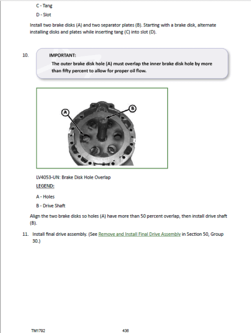 John Deere 5105, 5205 Tractors Repair Technical Manual - Image 4