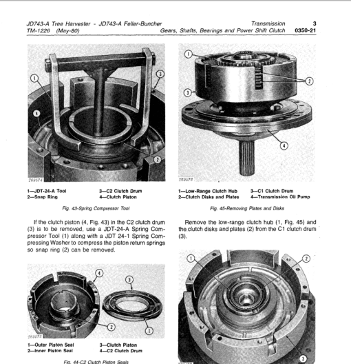 John Deere 743A Harvester & Feller-Buncher Technical Manual (TM1226) - Image 4