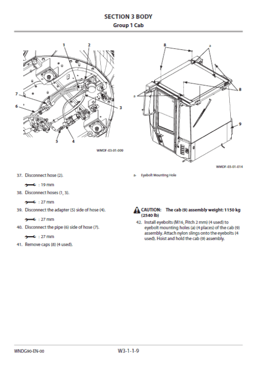 Hitachi ZW150-5B Wheel Loader Service Repair Manual - Image 4