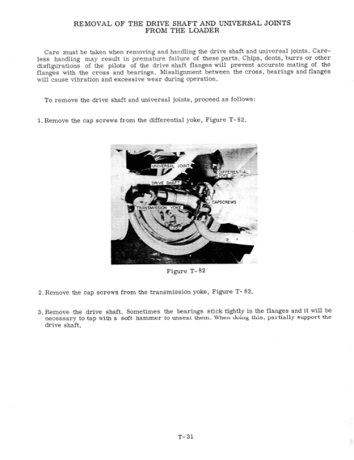 Case W7 Loader Service Manual - Image 4