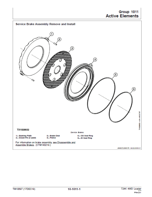 John Deere 724K 4WD Engine S2 & T3 Loader Technical Manual (S.N. before 641522) - Image 4