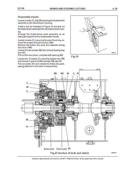 New Holland DC150 Crawler Dozer Service Manual - Image 4