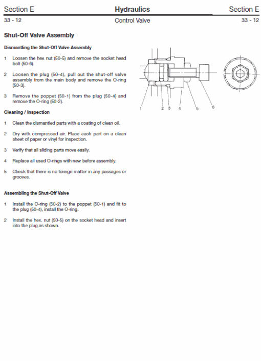 JCB JS70 Tracked Excavator Service Manual - Image 2