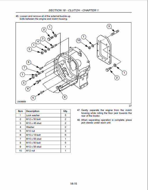 Case DX48, DX55, DX60 Tractor Service Manual - Image 4