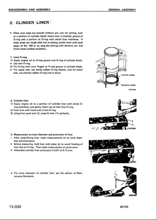 Komatsu 4D105-3, S4D105-3 Diesel Engine Service Manual - Image 2