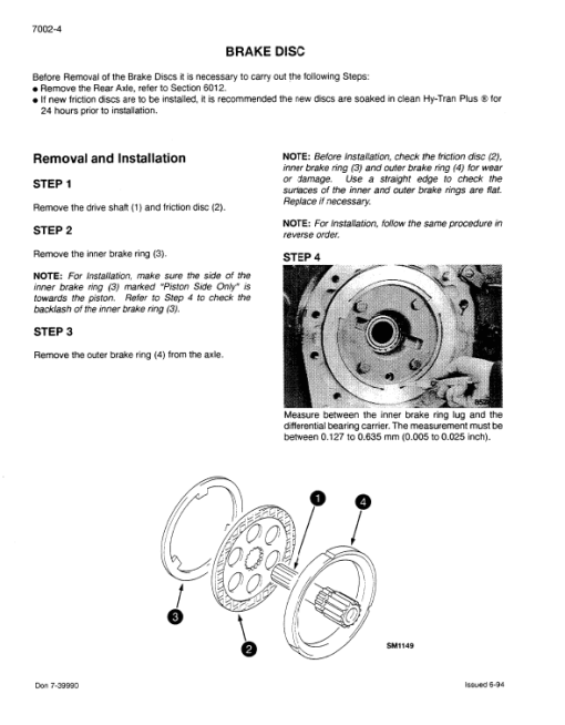 Case 3210, 3220, 3230 Tractor Service Manual - Image 4