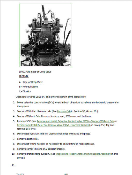 John Deere 5320N, 5420N, 5520N Tractor Repair Technical Manual - Image 4