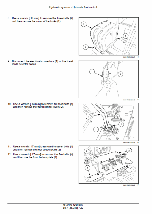 New Holland E17C Mini Excavator Service Manual - Image 4