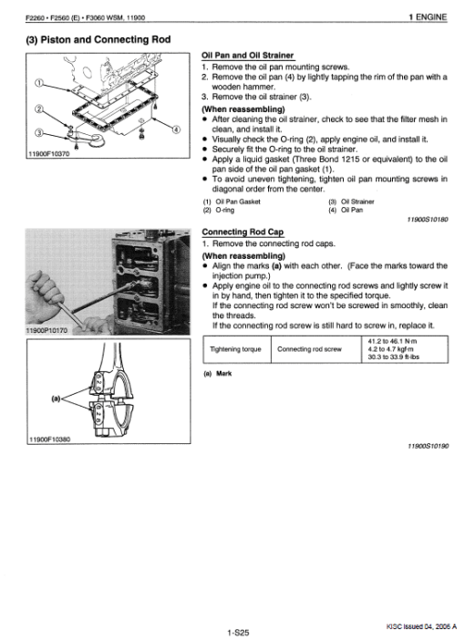 Kubota F2260, F2560, F2560E, F3060, F3560 Front Mower Workshop Service Manual - Image 4