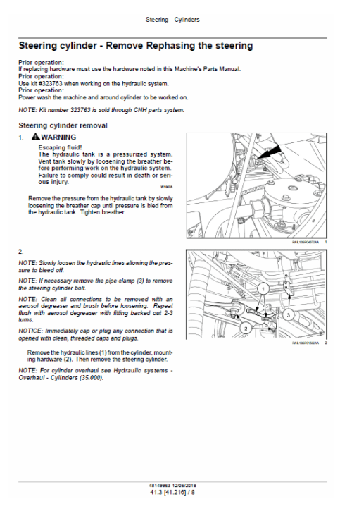 New Holland SP3500 Defensor Service Manual - Image 4