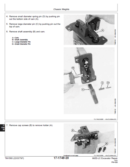 John Deere 992E LC Excavator Repair Technical Manual - Image 4