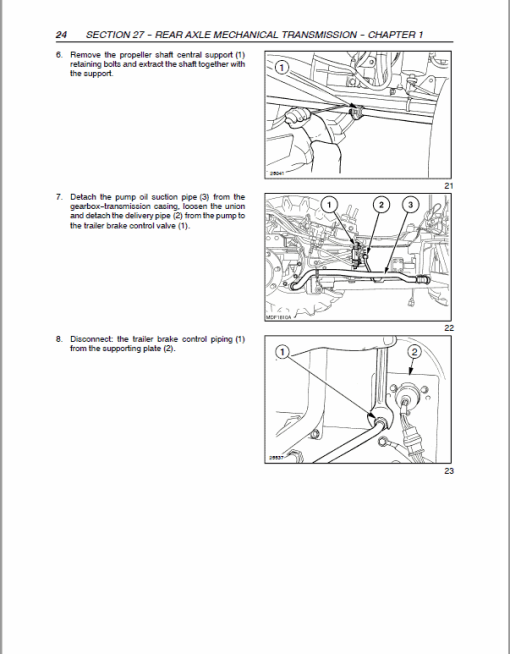 Case Farmall 85U, 95U, 105U, 115U Tractor Service Manual - Image 4