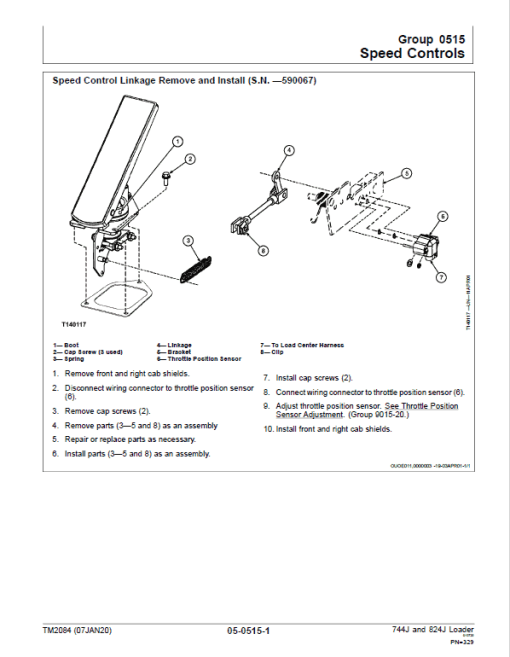 John Deere 744J, 824J 4WD Loader Repair Technical Manual - Image 4