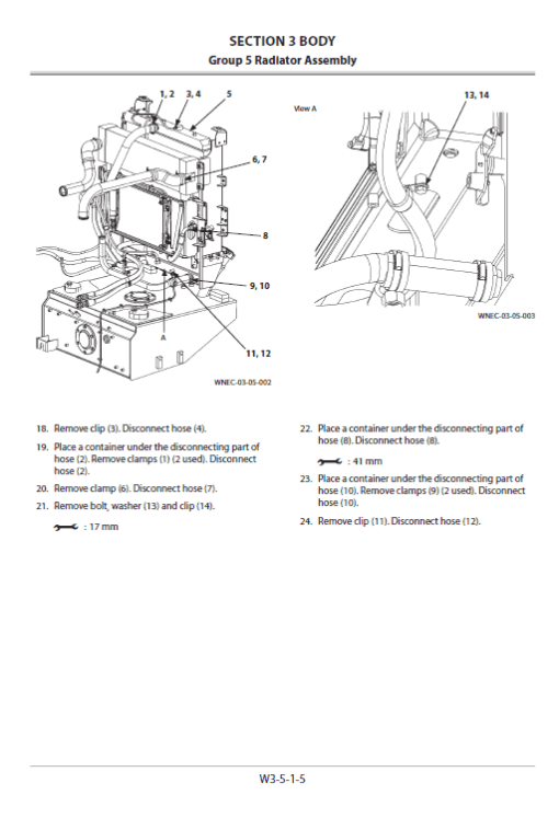 Hitachi ZW250-5B Wheel Loader Service Repair Manual - Image 4