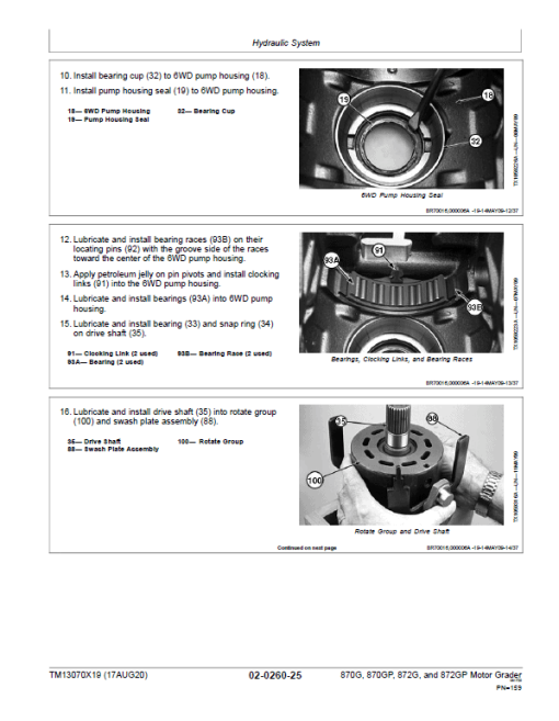 John Deere 870G, 870GP, 872G, 872GP Grader Technical Manual (S.N 656729 -678817) - Image 4