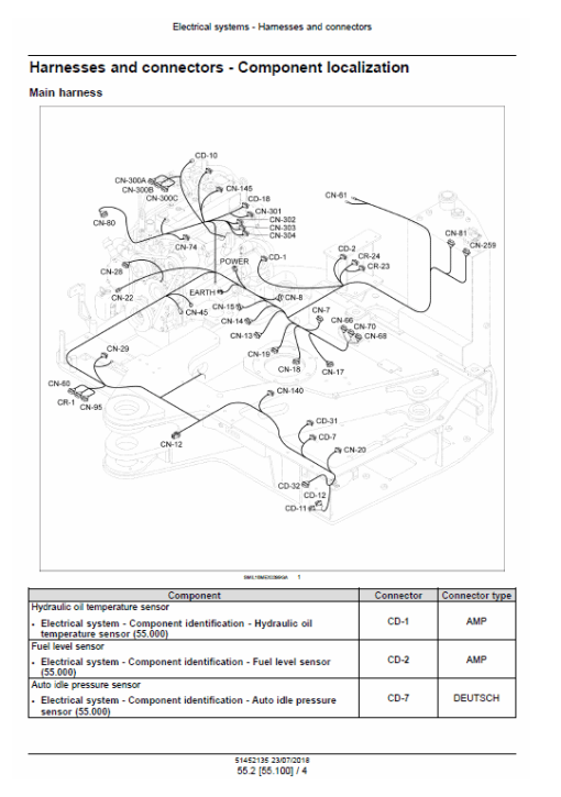 New Holland E60C Mini Excavator Service Manual - Image 4