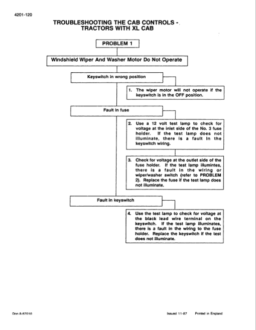 Case 380B Tractor Service Manual - Image 4