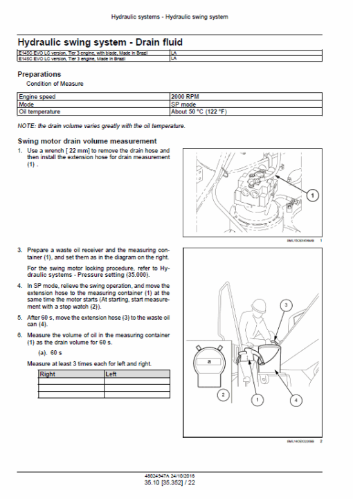 New Holland E145C Evo Excavator Service Manual - Image 4