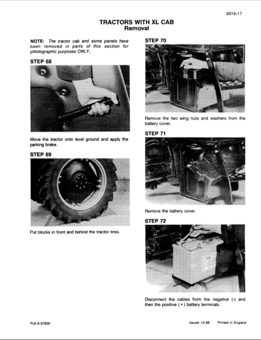 Case 585, 685, 595, 695 Tractor Service Manual - Image 4