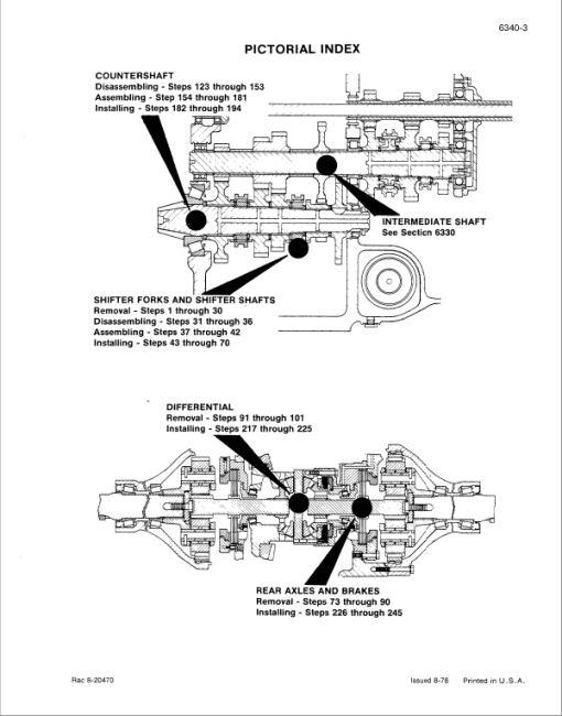 Case 2090, 2290 Tractor Service Manual - Image 4