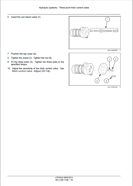 Case Farmall 90C, 100C, 110C, 120C Efficient Power Tractor Service Manual - Image 4