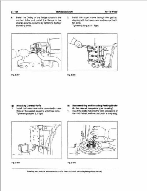 Fiatallis FW110, FW130 Wheel Loader Repair Service Manual - Image 4