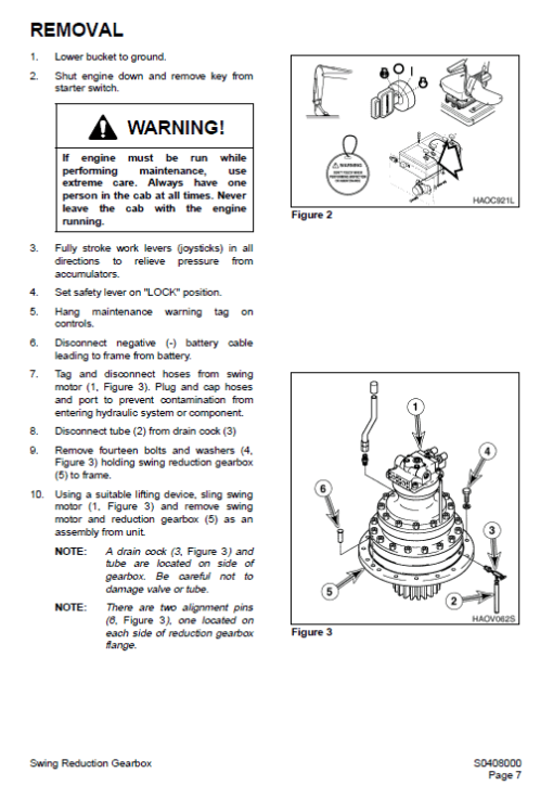 Daewoo Solar S290LL Excavator Service Manual - Image 3