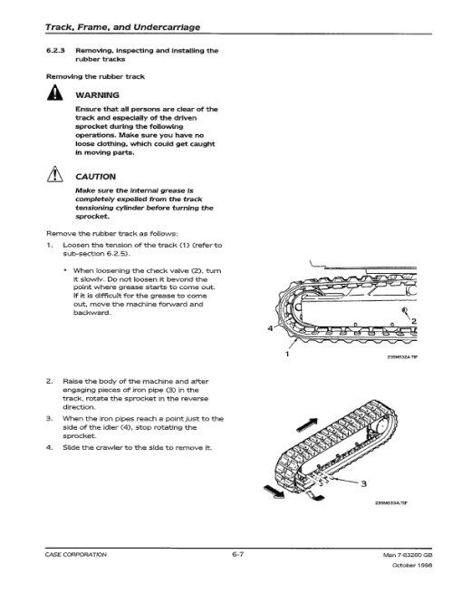 Case 21, 31, 35 Mini-Excavator Service Manual - Image 4