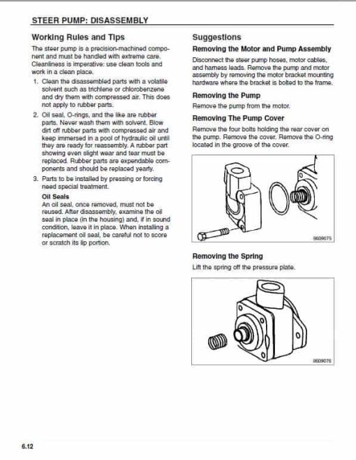 CAT EC25K, EC25KE, EC25KL, EC30K, EC30KL Forklift Lift Truck Service Manual - Image 4