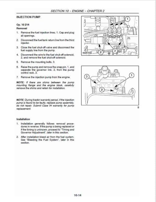 Case DX23, DX26 Tractor Service Manual - Image 4