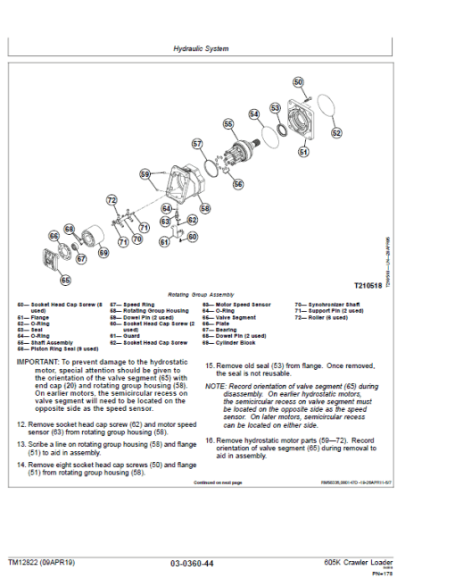 John Deere 605K Crawler Loader Technical Manual (SN. from E237629) - Image 4