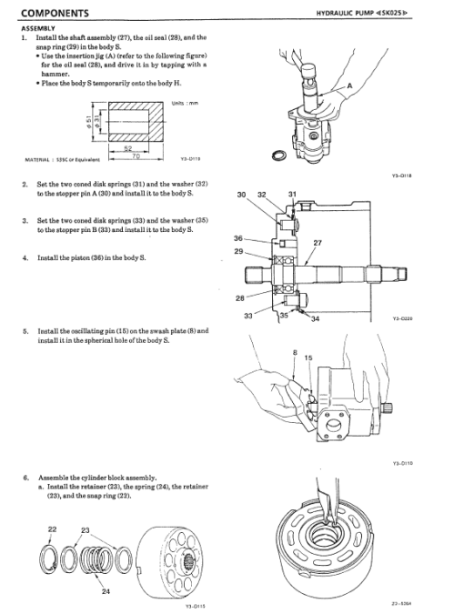 Kobelco SK025, SK030 and SK035 Excavator Service Manual - Image 4