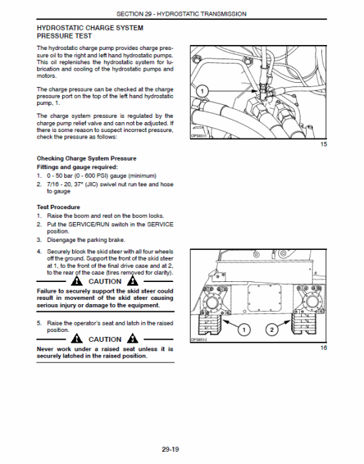 New Holland LS180, LS190 SkidSteer Loader Service Manual - Image 4