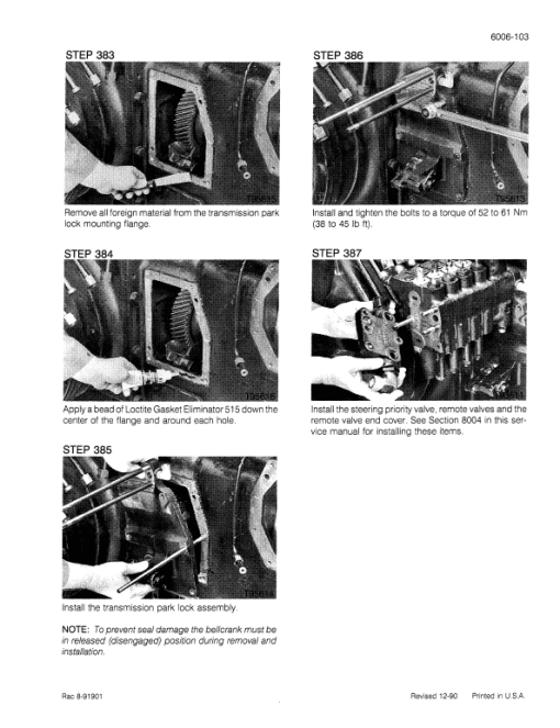 Case 7110, 7120, 7130, 7140, 7150 Tractor Service Manual - Image 4