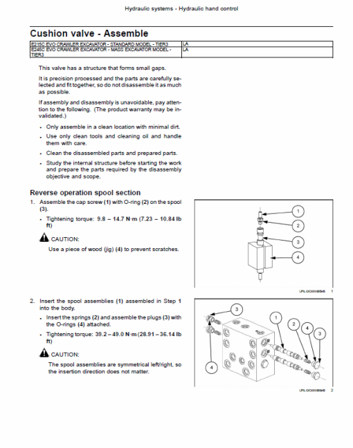 New Holland E245C Evo Excavator Service Manual - Image 4