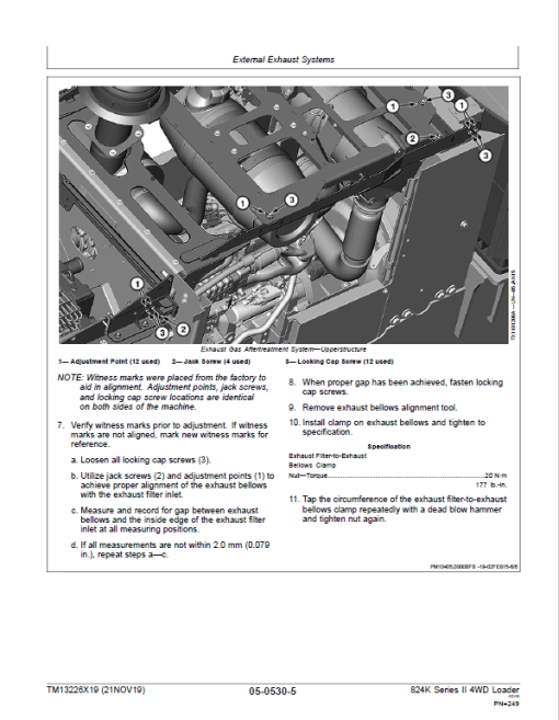 John Deere 824K 4WD Series II Loader Technical Manual (S.N after F664579 -) - Image 4