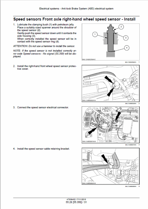 Case Puma 185, 200, 220, 240 CVT Tractor Service Manual - Image 4