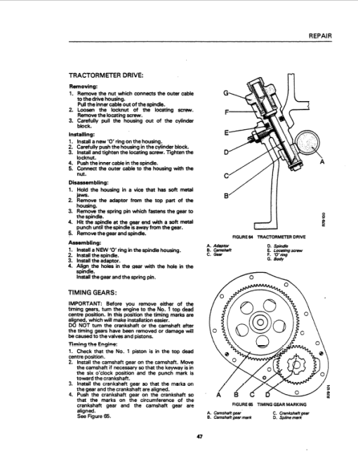 Case David Brown 770, 780, 880, 990, 1200 Implematic Tractor Service Manual - Image 4