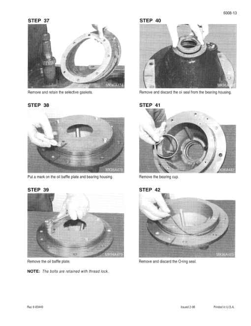 Case 9370, 9380, 9390 Quadtrac Tractor Service Manual - Image 4