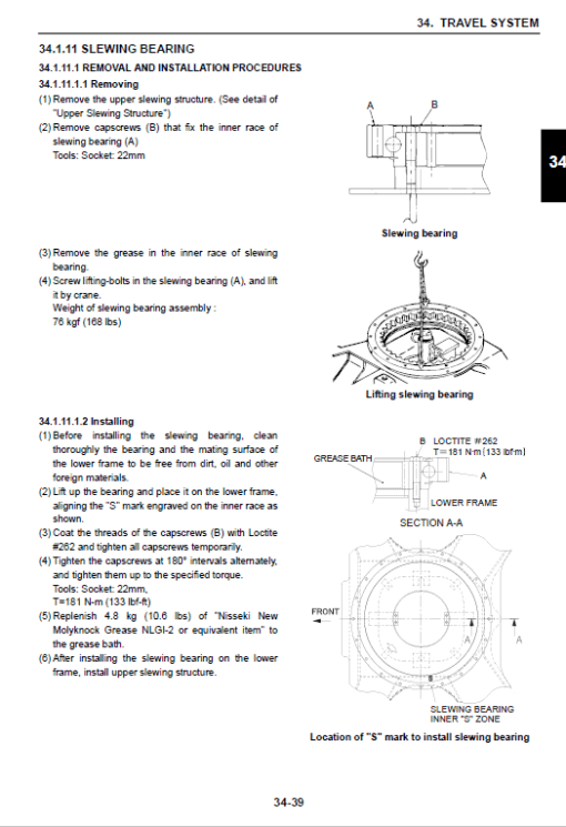 Kobelco SK50SR-5 Excavator Service Manual - Image 3