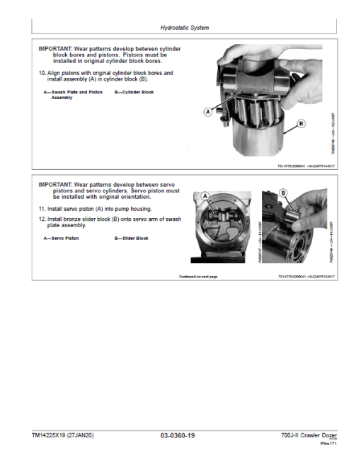 John Deere 700J-II Crawler Dozer Technical Manual (SN. from D306726) - Image 4