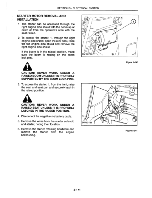 New Holland L465, LX465, LX485 SkidSteer Loader Service Manual - Image 4