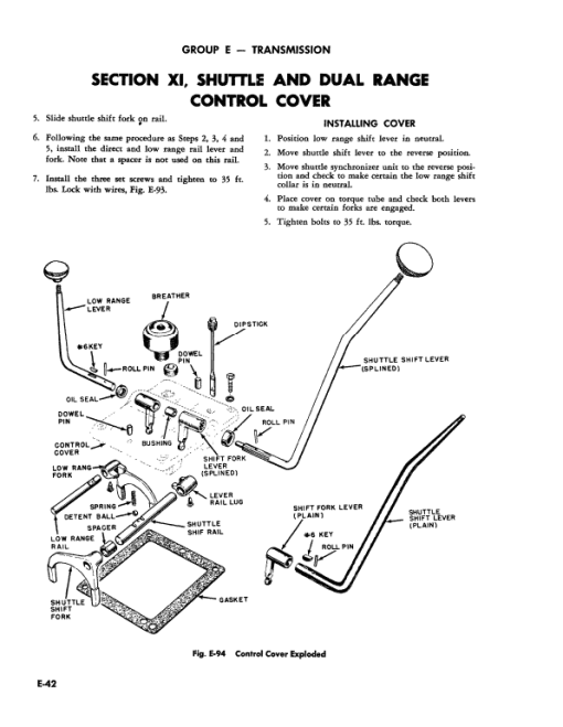 Case 350, 500B, 600B Series Tractor Service Manual - Image 4