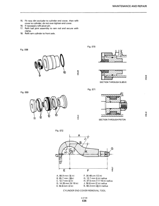 Case 380 Tractor Service Manual - Image 4