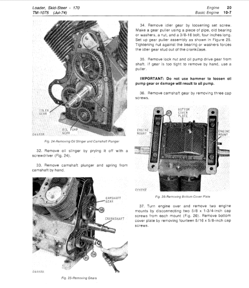 John Deere 170 Skid-Steer Loader Repair Technical Manual (TM1075) - Image 5