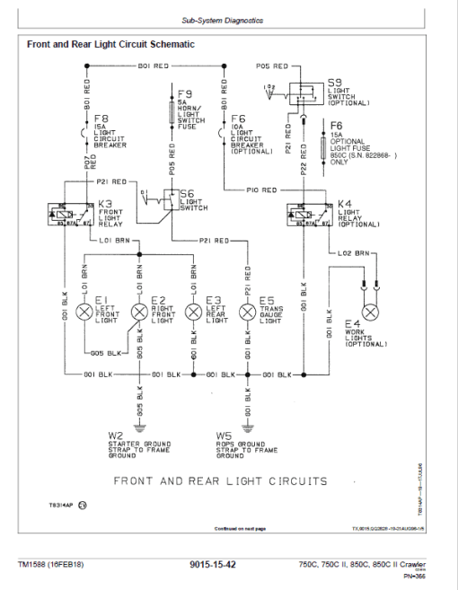 John Deere 750C, 750C Series II, 850C, 850C Series II Crawler Dozer Technical Manual - Image 3